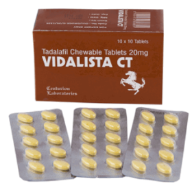 Vidalista CT | Tadalafil Cewable Tablets |